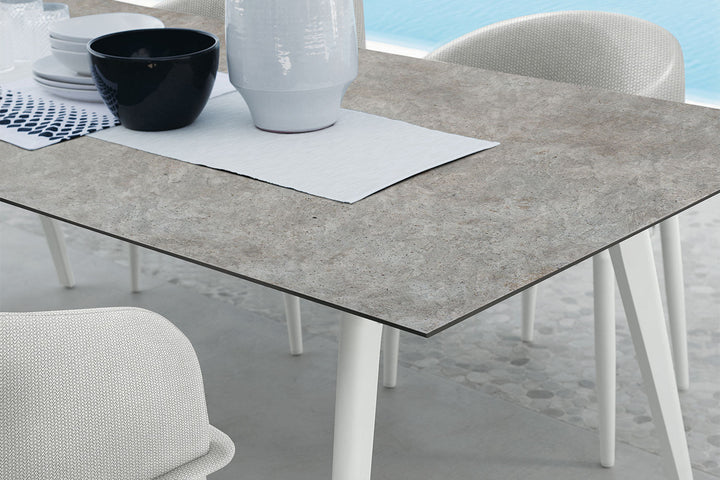 Cleo Alu Dining Table Outdoor Dining Tables Talenti