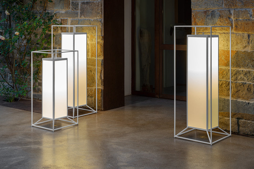 Cleo Alu Outdoor Lantern Lamp Floor Lamps Talenti