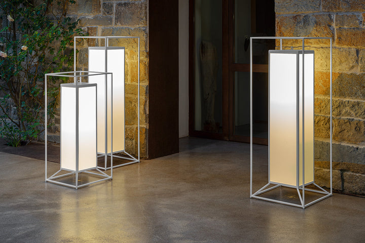 Cleo Alu Outdoor Lantern Lamp Floor Lamps Talenti