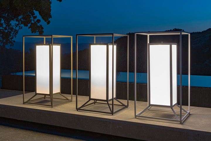 Cleo Alu Outdoor Lantern Lamp Floor Lamps Talenti