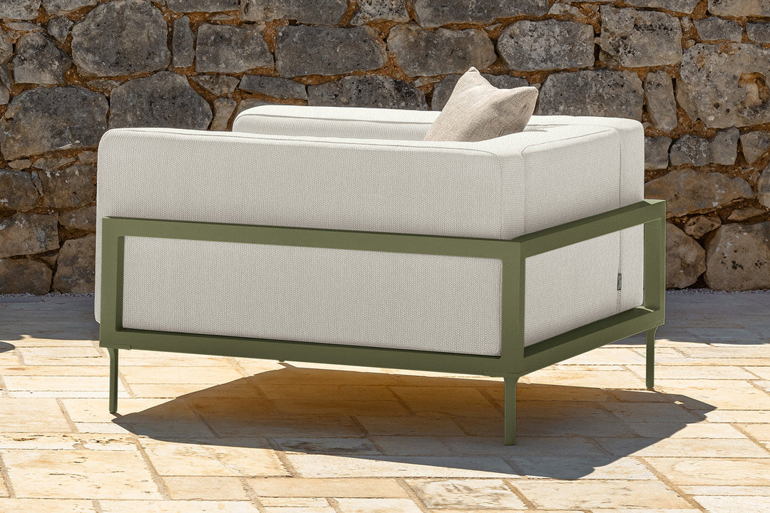 Cleo Alu Large Lounge Armchair Outdoor Chairs Talenti