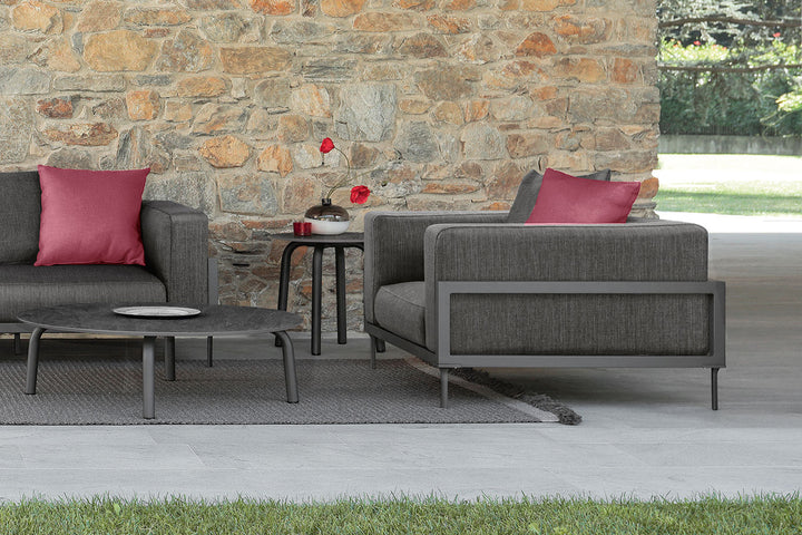 Cleo Alu Large Lounge Armchair Outdoor Chairs Talenti