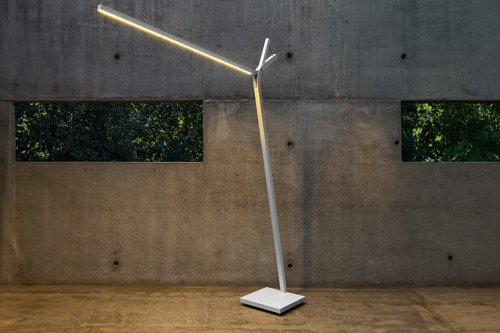 Cleo Alu Outdoor Arc Lamp Floor Lamps Talenti