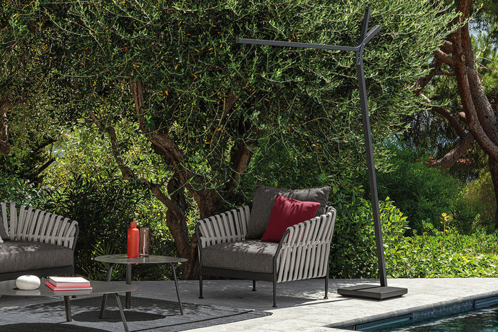 Cleo Alu Outdoor Arc Lamp Floor Lamps Talenti
