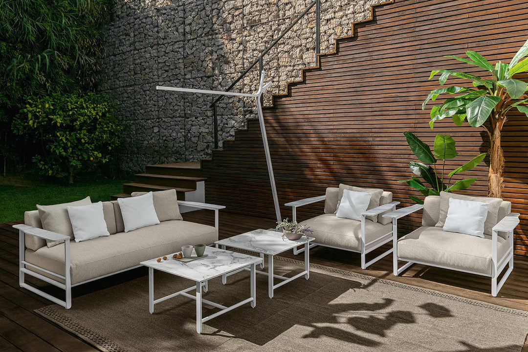 Cleo Alu Outdoor Arc Lamp Floor Lamps Talenti