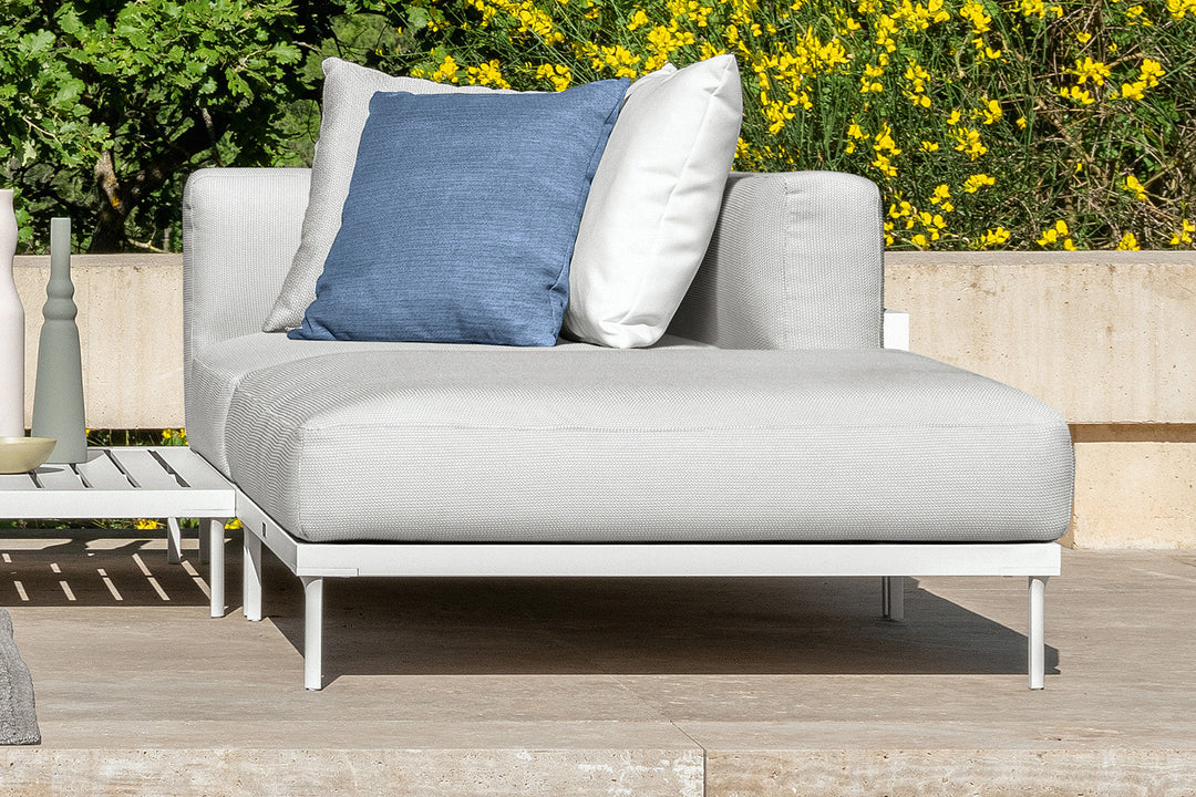 Cleo Alu Pouf Outdoor Poufs + Stools Talenti