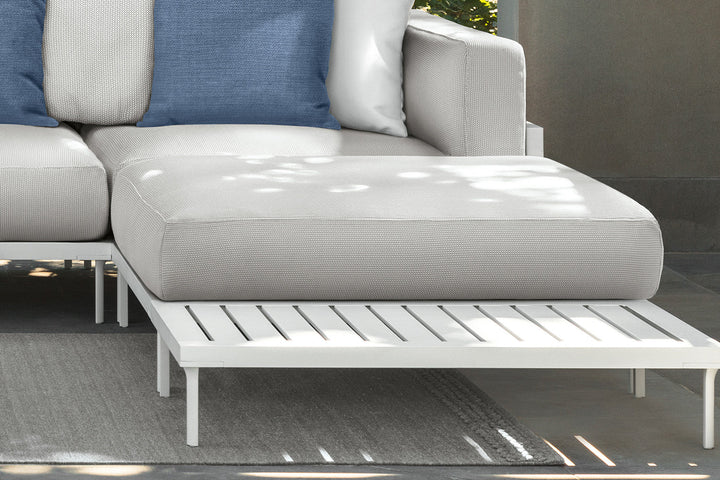 Cleo Alu Pouf Outdoor Poufs + Stools Talenti
