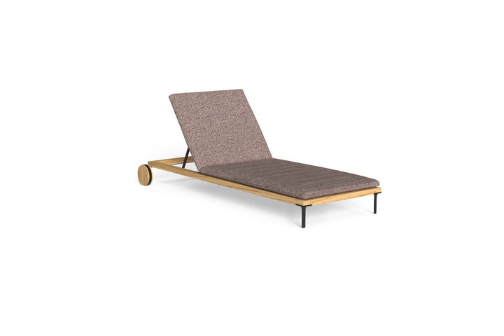 Cleo Wood Chaise Lounge Outdoor Chaise Lounges Talenti
