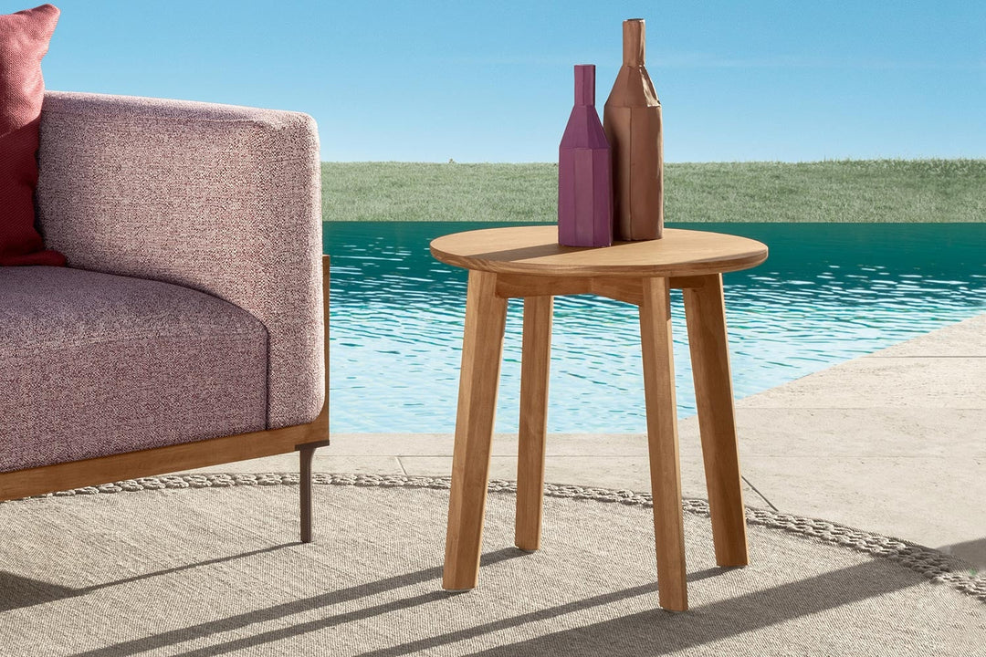 Cleo Wood Coffee Table Outdoor Coffee Tables Talenti