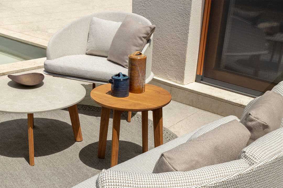 Cleo Wood Coffee Table Outdoor Coffee Tables Talenti