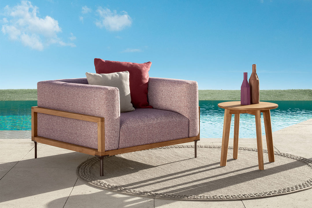 Cleo Wood Coffee Table Outdoor Coffee Tables Talenti