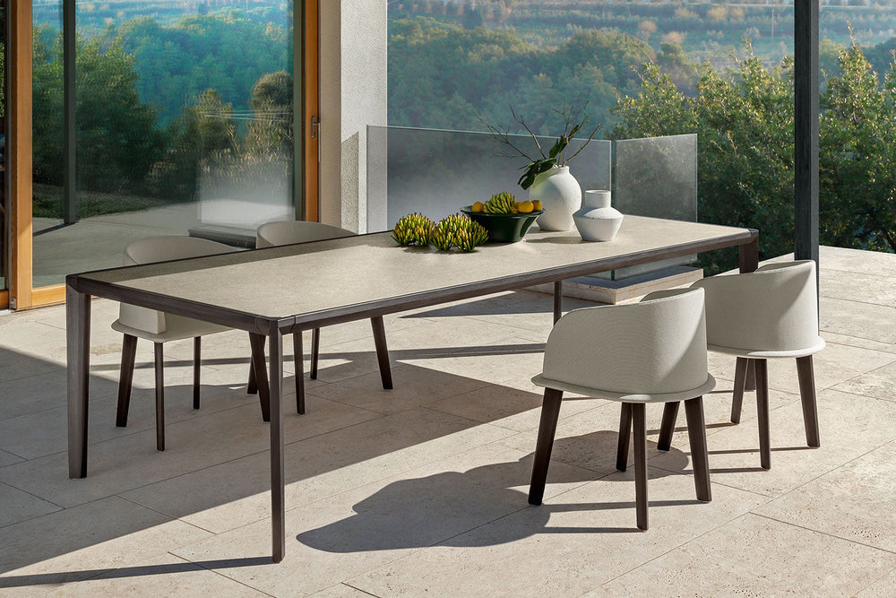 Cleo Wood Dining Table Outdoor Dining Tables Talenti