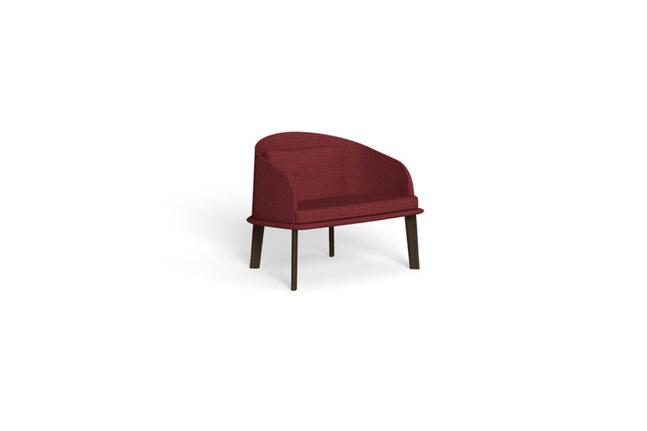 Cleo Wood Lounge Armchair Outdoor Chairs Talenti
