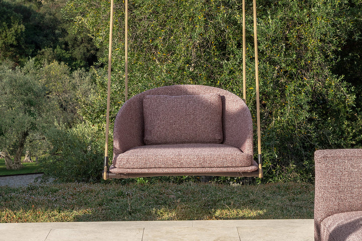 Cleo Wood Swing Armchair Outdoor Chairs Talenti