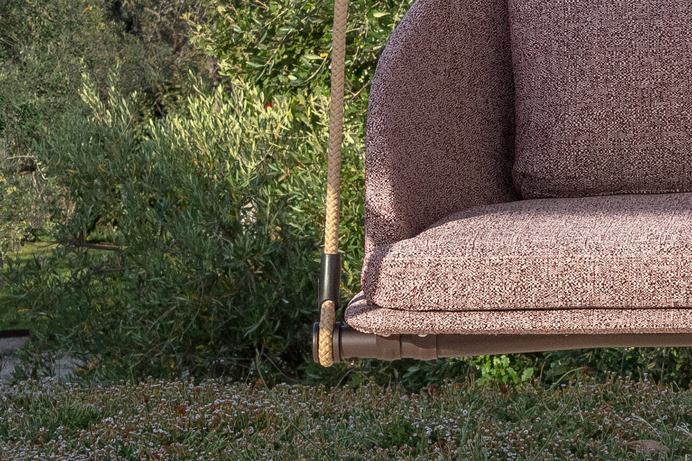 Cleo Wood Swing Armchair Outdoor Chairs Talenti