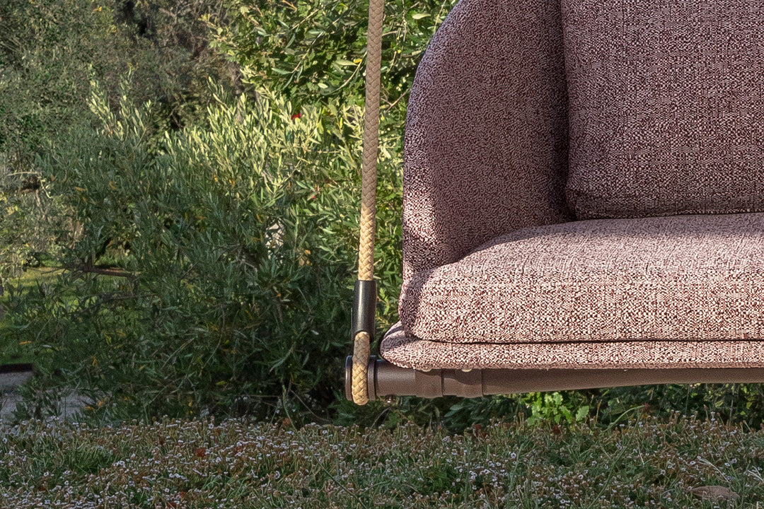 Cleo Wood Swing Armchair Outdoor Chairs Talenti