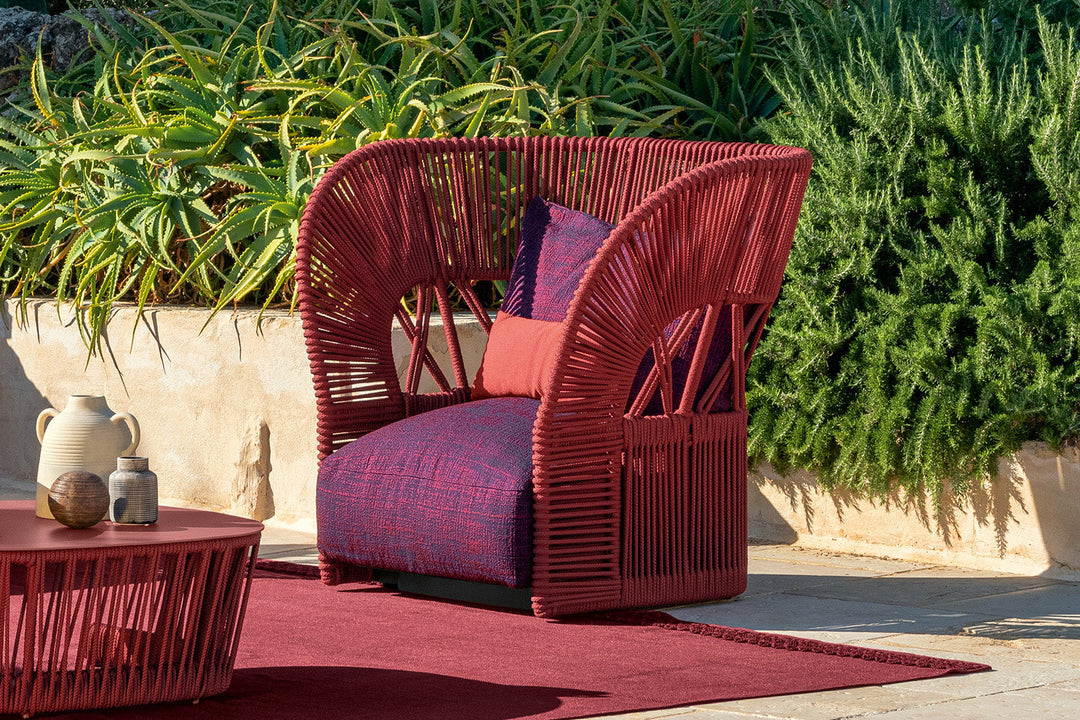 Cliff Deco Lounge Armchair Outdoor Chairs Talenti