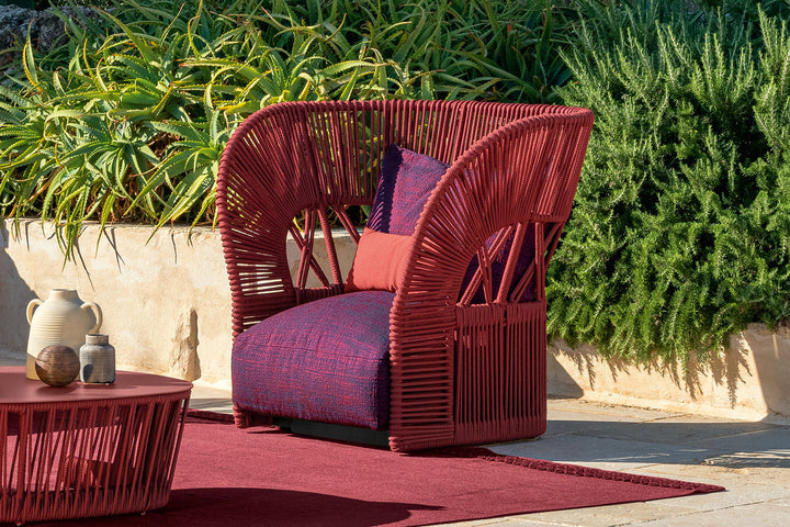 Cliff Deco Lounge Armchair Outdoor Chairs Talenti