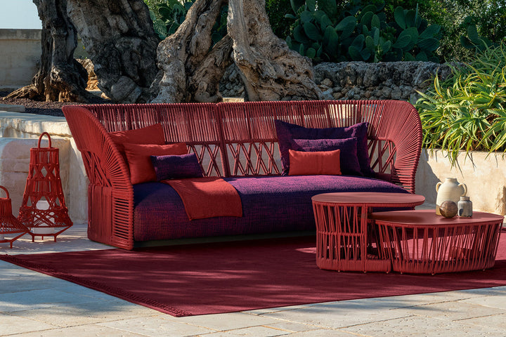 Cliff Deco Rope Sofa Outdoor Sofas Talenti