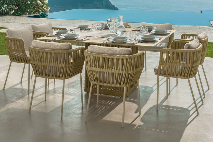 Cliff Dining Armchair Outdoor Dining Chairs Talenti