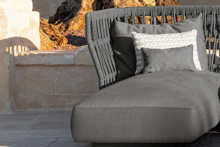 Cliff Rope Sectional Sofa with Chaise Outdoor Sectionals Talenti