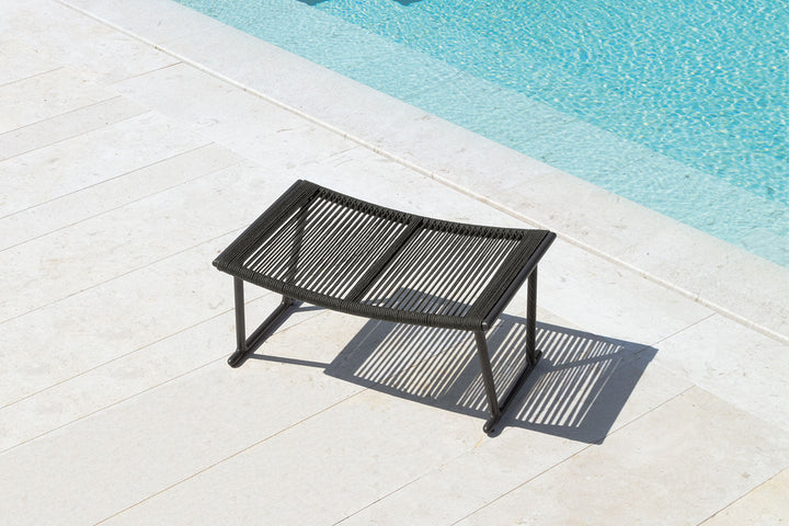 Coral Footstool Outdoor Poufs + Stools Talenti