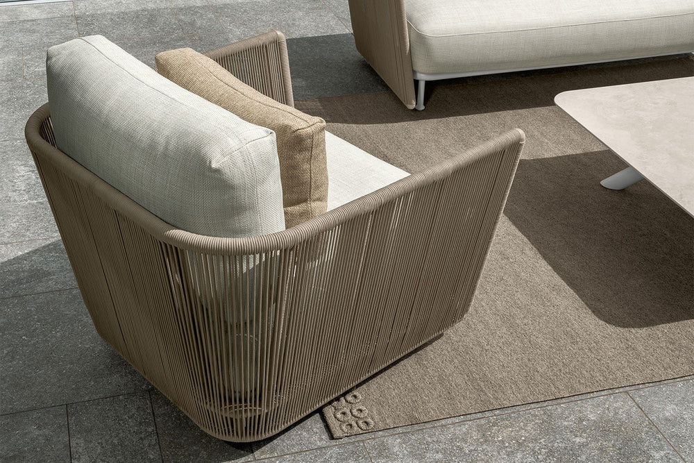 Coral Large Lounge Armchair Outdoor Chairs Talenti