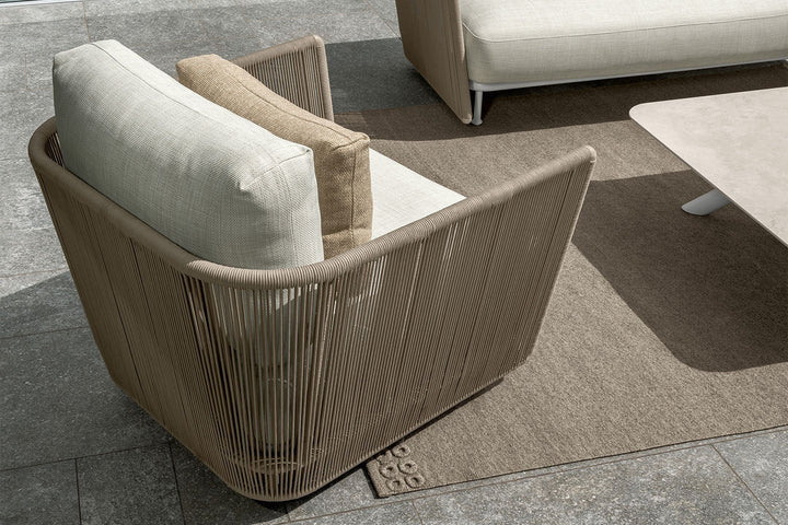 Coral Large Lounge Armchair Outdoor Chairs Talenti