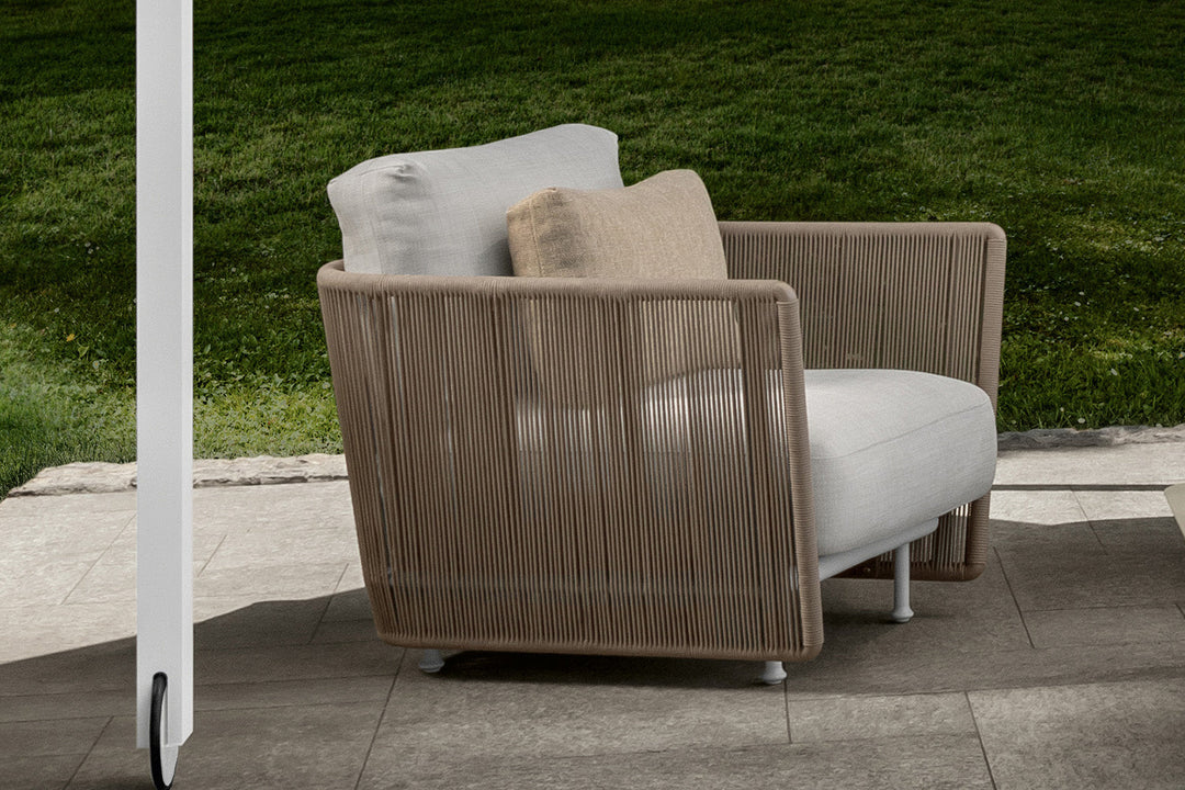 Coral Large Lounge Armchair Outdoor Chairs Talenti