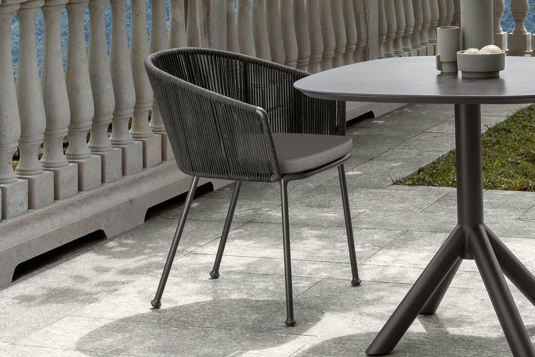 Coral Rope Dining Armchair Outdoor Dining Chairs Talenti