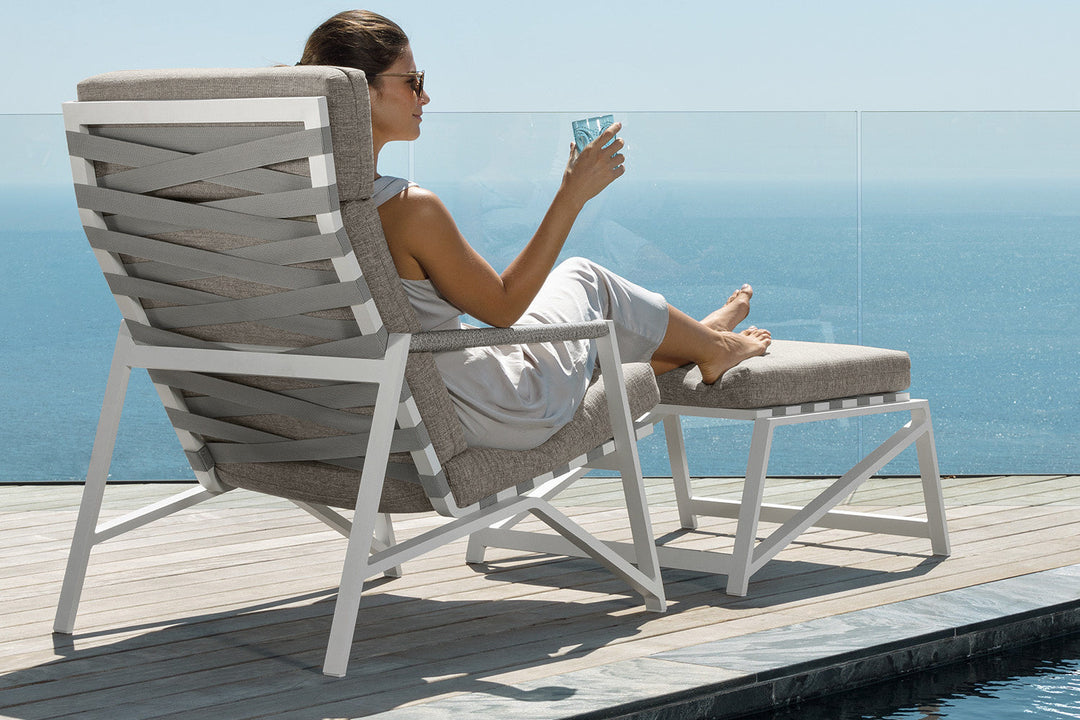 Cottage Lounge Armchair Outdoor Chairs Talenti