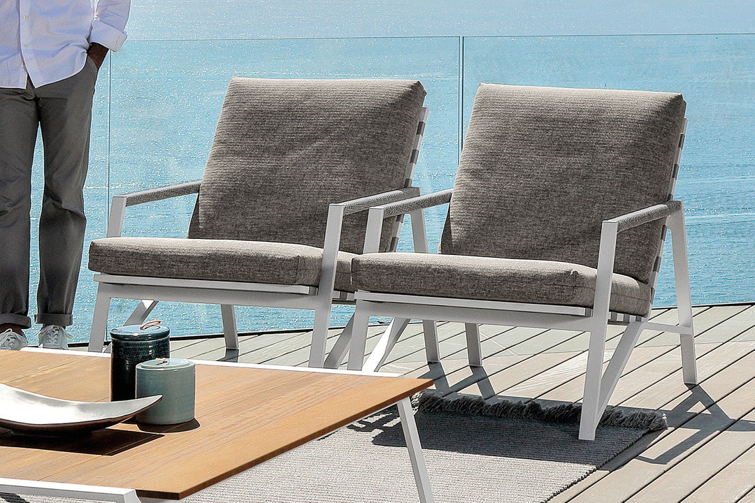 Cottage Lounge Armchair Outdoor Chairs Talenti