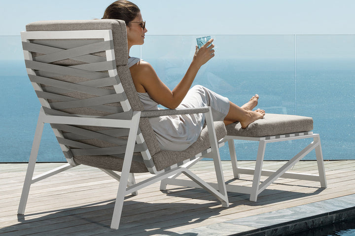 Cottage Pouf Outdoor Poufs + Stools Talenti