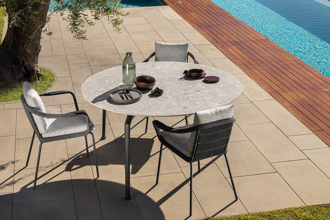 Cruise Alu Bistro Table Outdoor Dining Tables Talenti