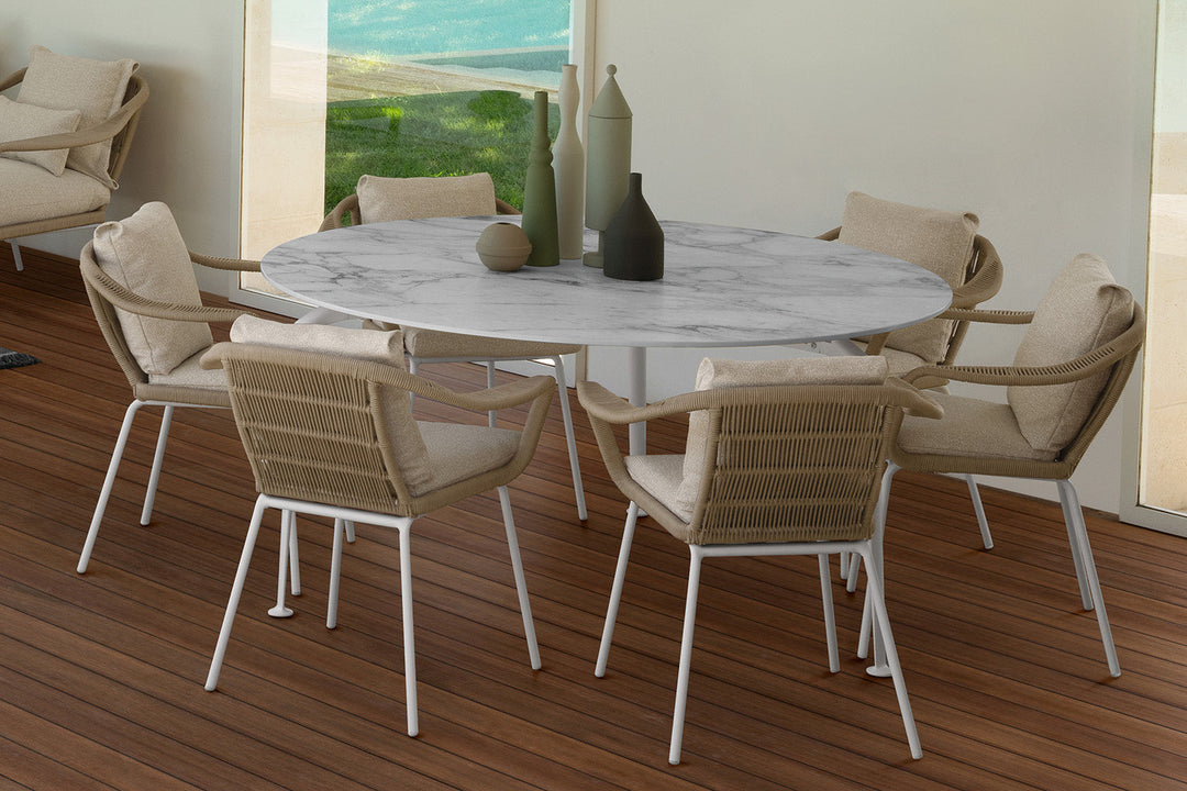 Cruise Alu Bistro Table Outdoor Dining Tables Talenti