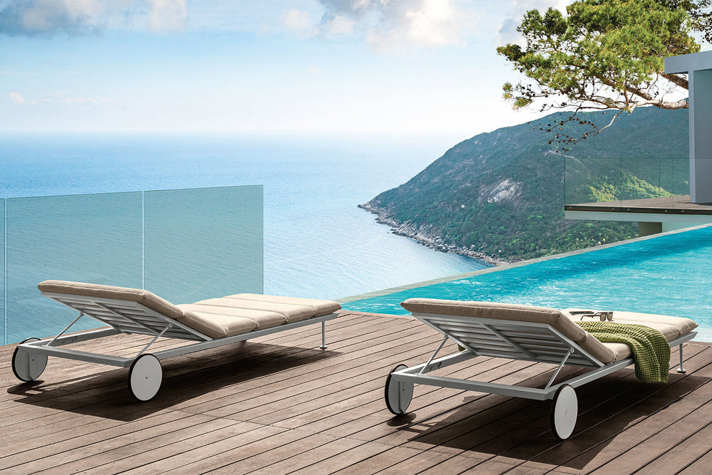 Cruise Alu Chaise Lounge Outdoor Chaise Lounges Talenti