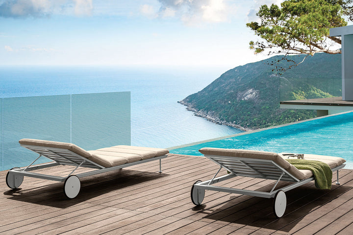 Cruise Alu Chaise Lounge Outdoor Chaise Lounges Talenti