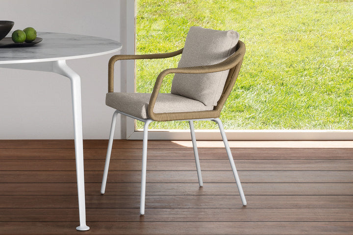 Cruise Alu Dining Armchair Outdoor Dining Chairs Talenti