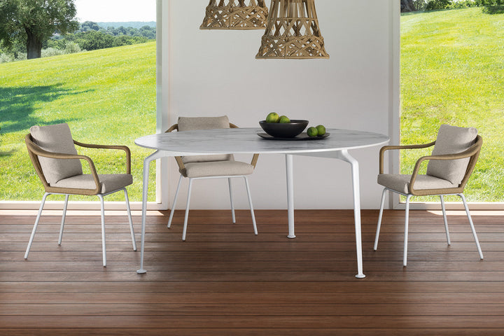Cruise Alu Dining Armchair Outdoor Dining Chairs Talenti