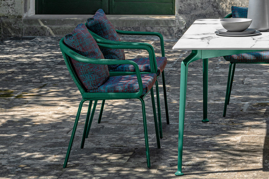 Cruise Alu Dining Armchair Outdoor Dining Chairs Talenti