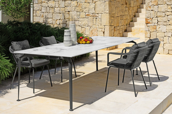 Cruise Alu Dining Armchair Outdoor Dining Chairs Talenti
