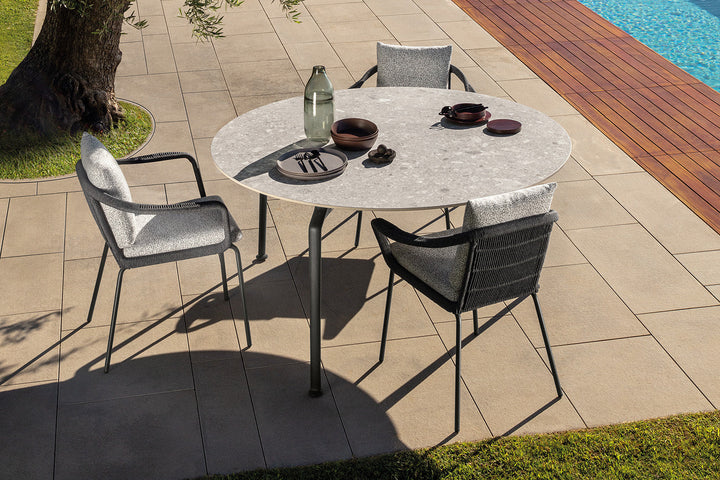 Cruise Alu Dining Armchair Outdoor Dining Chairs Talenti