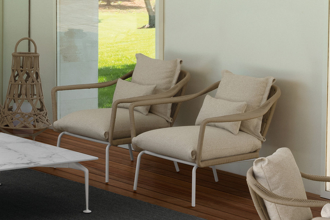 Cruise Alu Lounge Armchair Outdoor Chairs Talenti