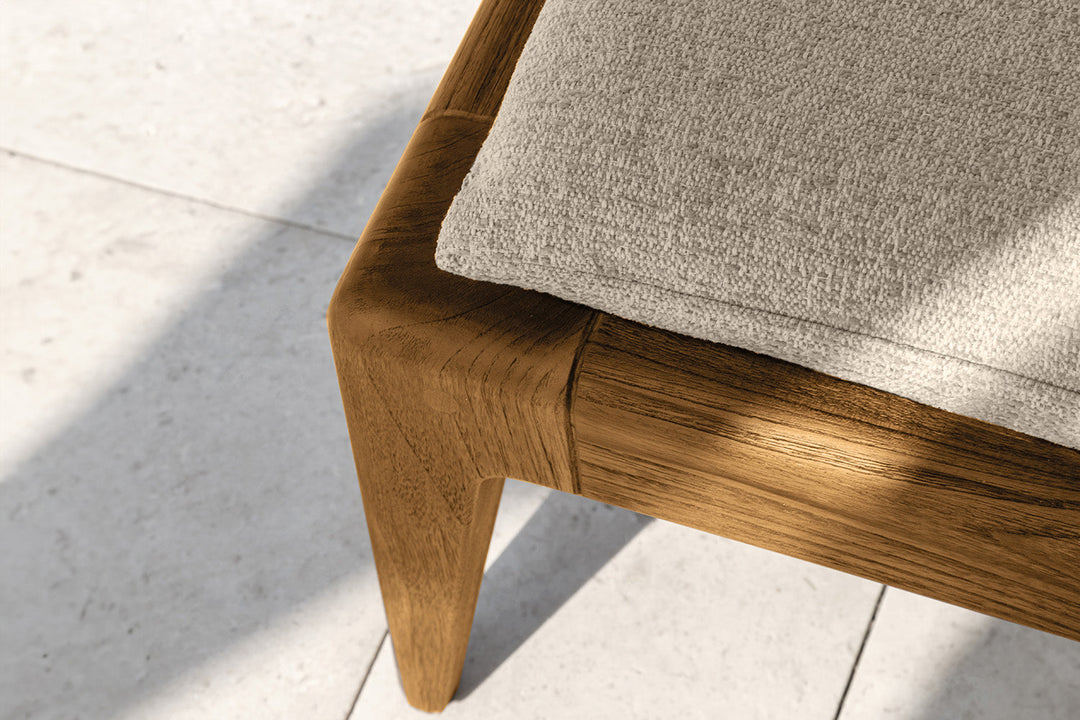 Cruise Teak Chaise Lounge Outdoor Chaise Lounges Talenti
