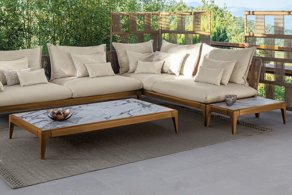 Cruise Teak Coffee Table Outdoor Coffee Tables Talenti