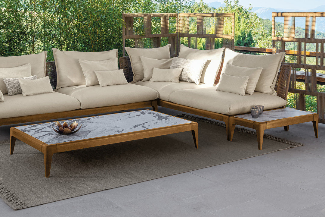 Cruise Teak Coffee Table Outdoor Coffee Tables Talenti