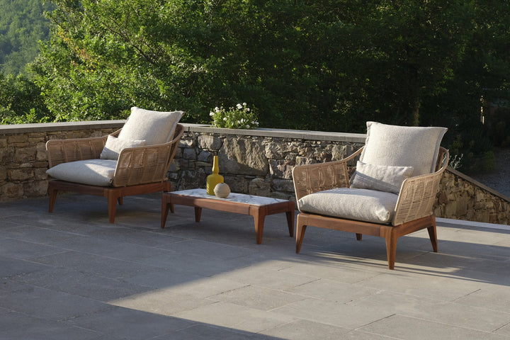 Cruise Teak Coffee Table Outdoor Coffee Tables Talenti