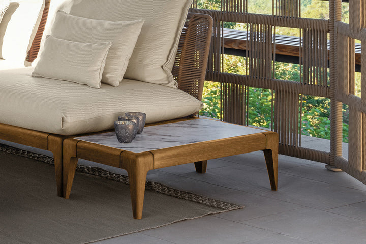Cruise Teak Corner Sectional Sofa Outdoor Sectionals Talenti