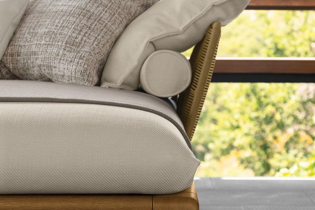 Cruise Teak Daybed Outdoor Chaise Lounges Talenti
