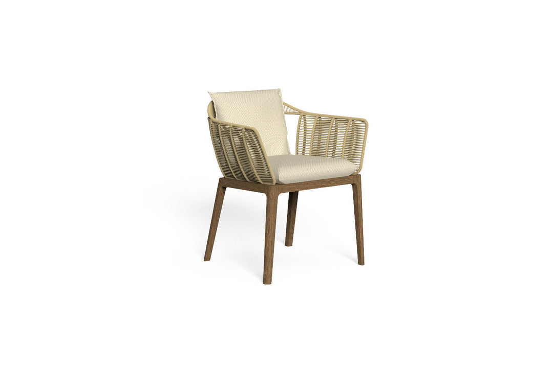 Cruise Teak Dining Armchair Outdoor Dining Chairs Talenti